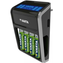 Купить Зарядное устройство VARTA LCD Plug Charger + Аккумулятор NI-MH AA 2100 mAh 4 шт. (57687101441) - фото 3