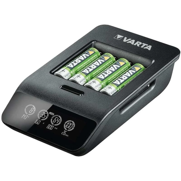 Купить Зарядное устройство VARTA LCD Smart Plus Charger + Аккумулятор NI-MH AA 2100 mAh 4 шт. (57684101441) - фото 2
