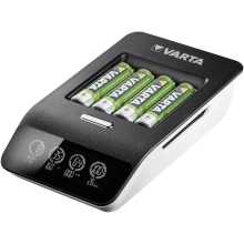 Купить Зарядное устройство VARTA LCD Ultra Fast Plus Charger + Аккумулятор NI-MH AA 2100 mAh 4 шт. (57685101441) - фото 2