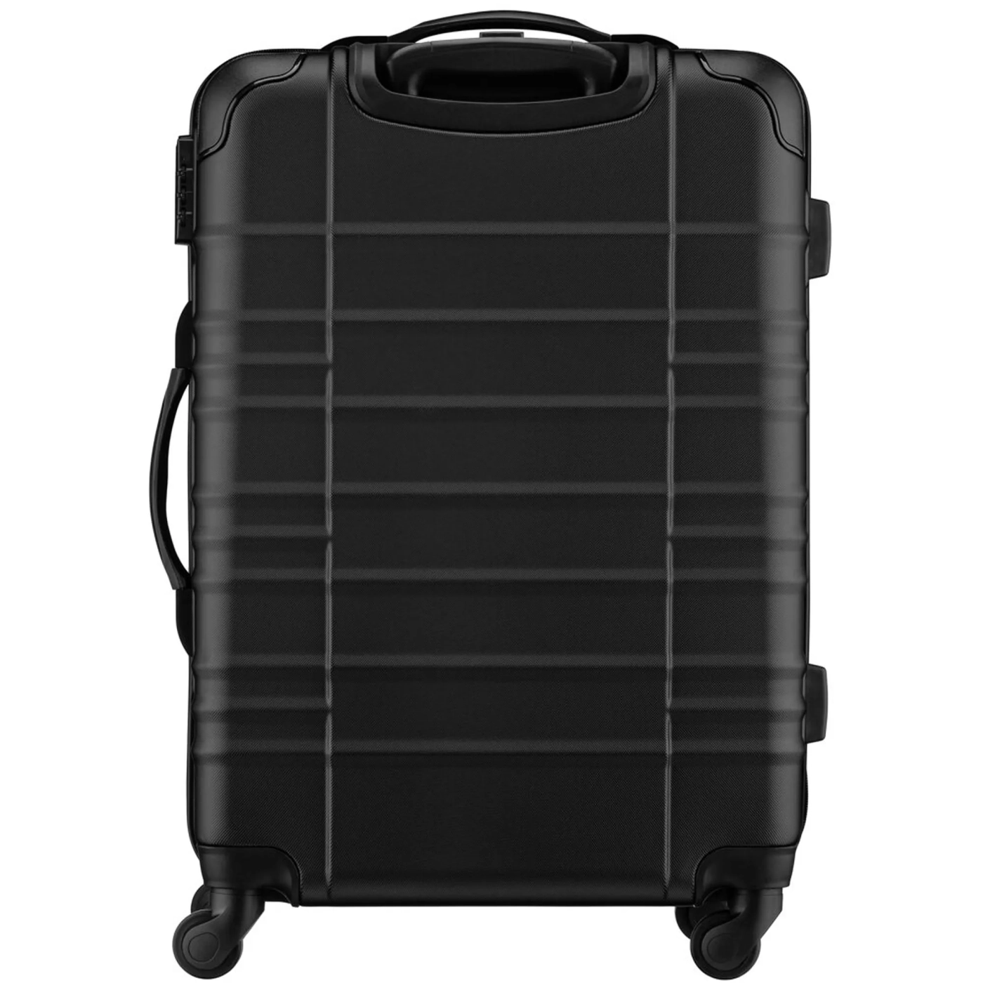 Купить Чемодан Wenger Amplar средний, пластик, 4 колеса, черный (653146) - фото 4