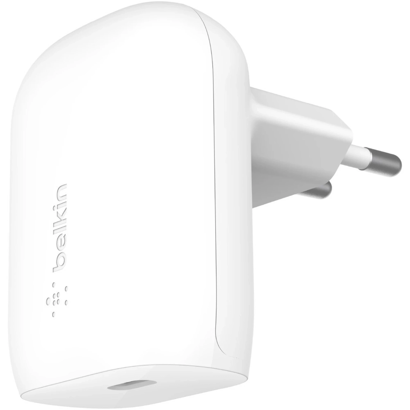 Купить Зарядное устройство Belkin 30W USB-С GAN PD PPS White (WCA005VFWH) - фото 1