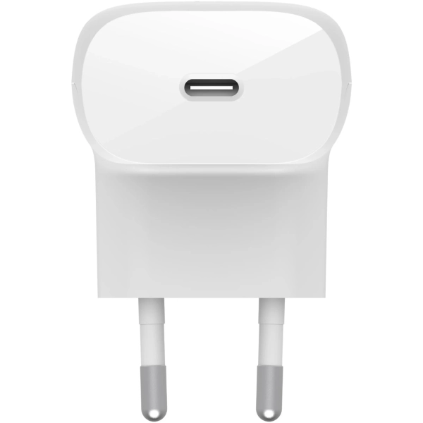 Купить Зарядное устройство Belkin 30W USB-С GAN PD PPS White (WCA005VFWH) - фото 3
