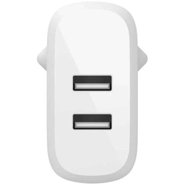 Купити Зарядний пристрій Belkin 24W 2хUSB-A White (WCE001VF1MWH) - фото 2