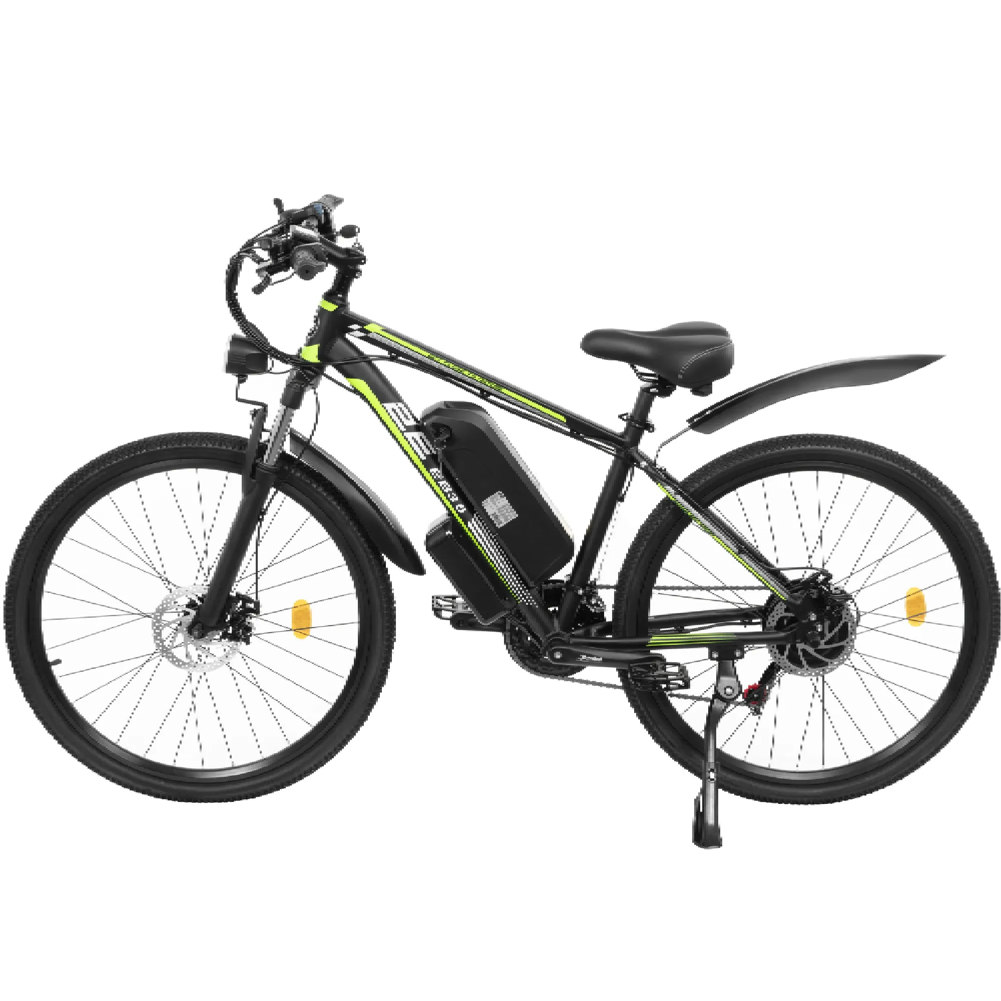 Купить Электровелосипед 2E EB35 27.5" Green-Black - фото 2