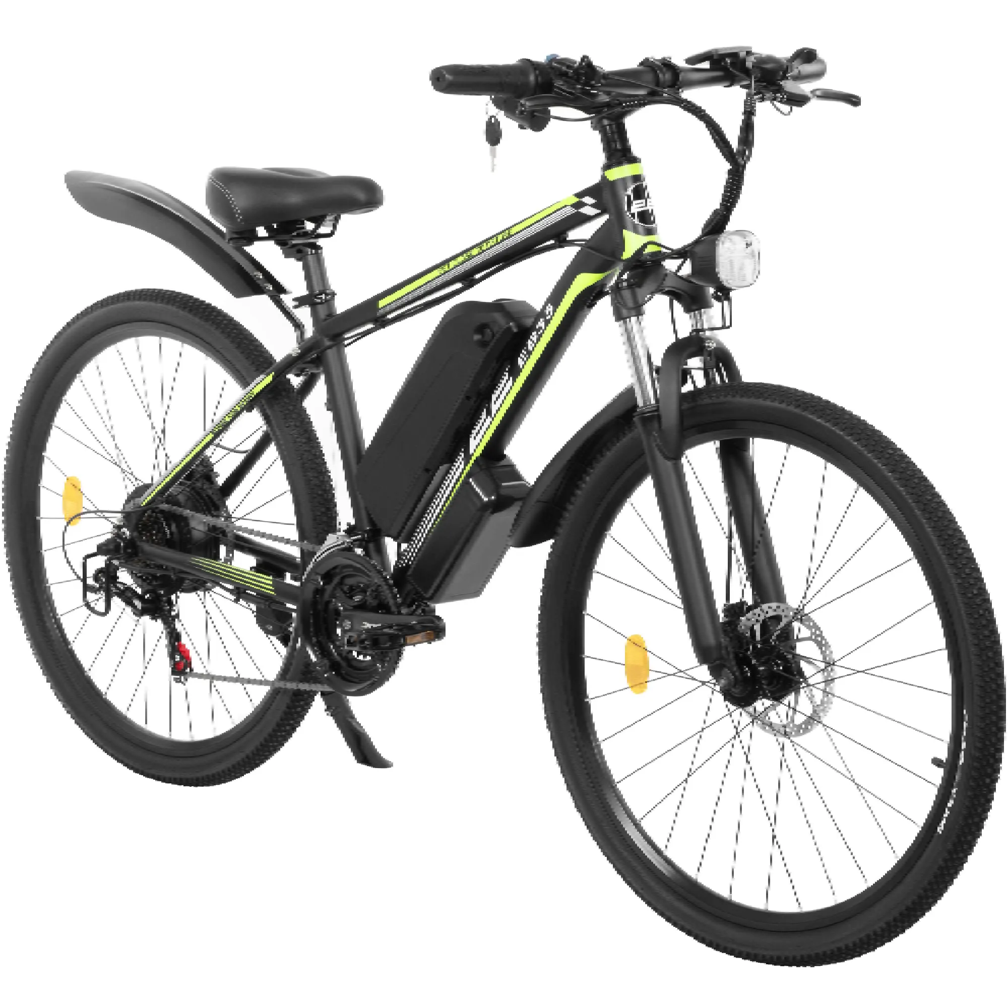 Купить Электровелосипед 2E EB35 27.5" Green-Black - фото 3