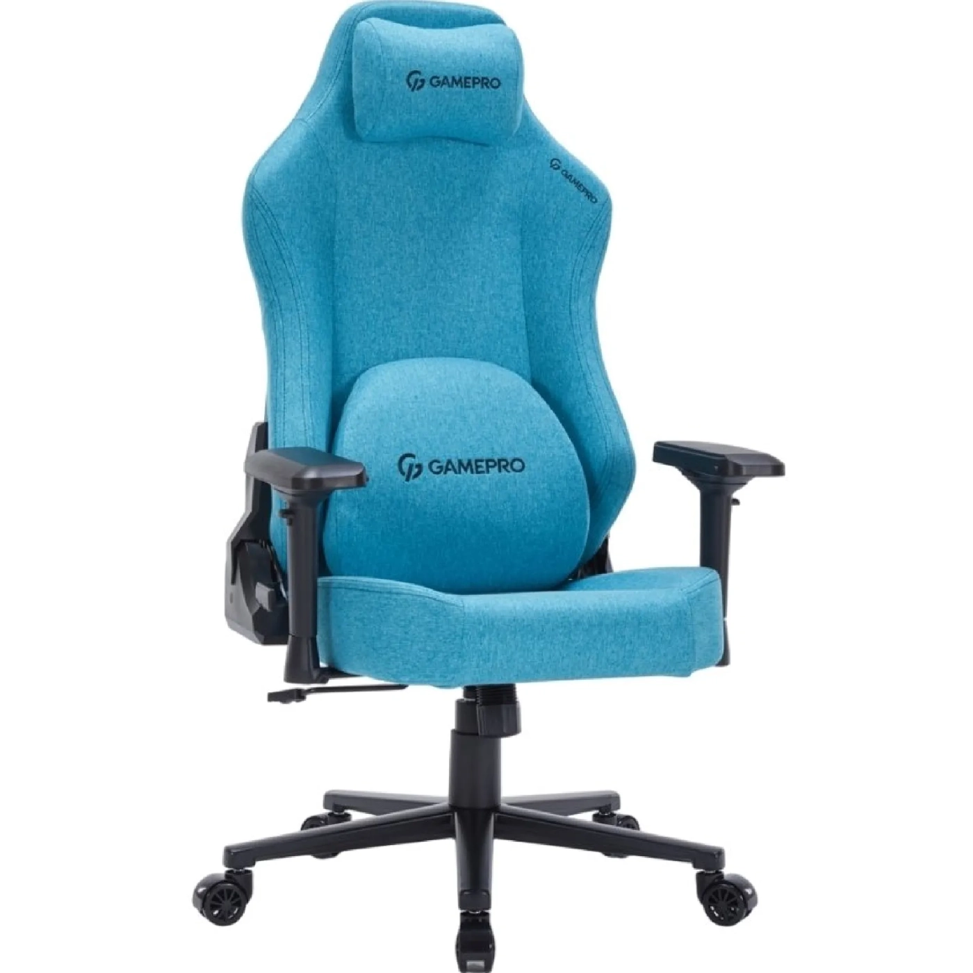 Купити Крісло для геймерів GamePro FGC750LB Fabric Light Blue - фото 2