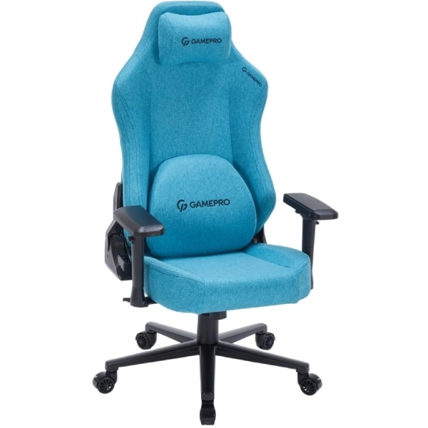 Купити Крісло для геймерів GamePro FGC750LB Fabric Light Blue - фото 3