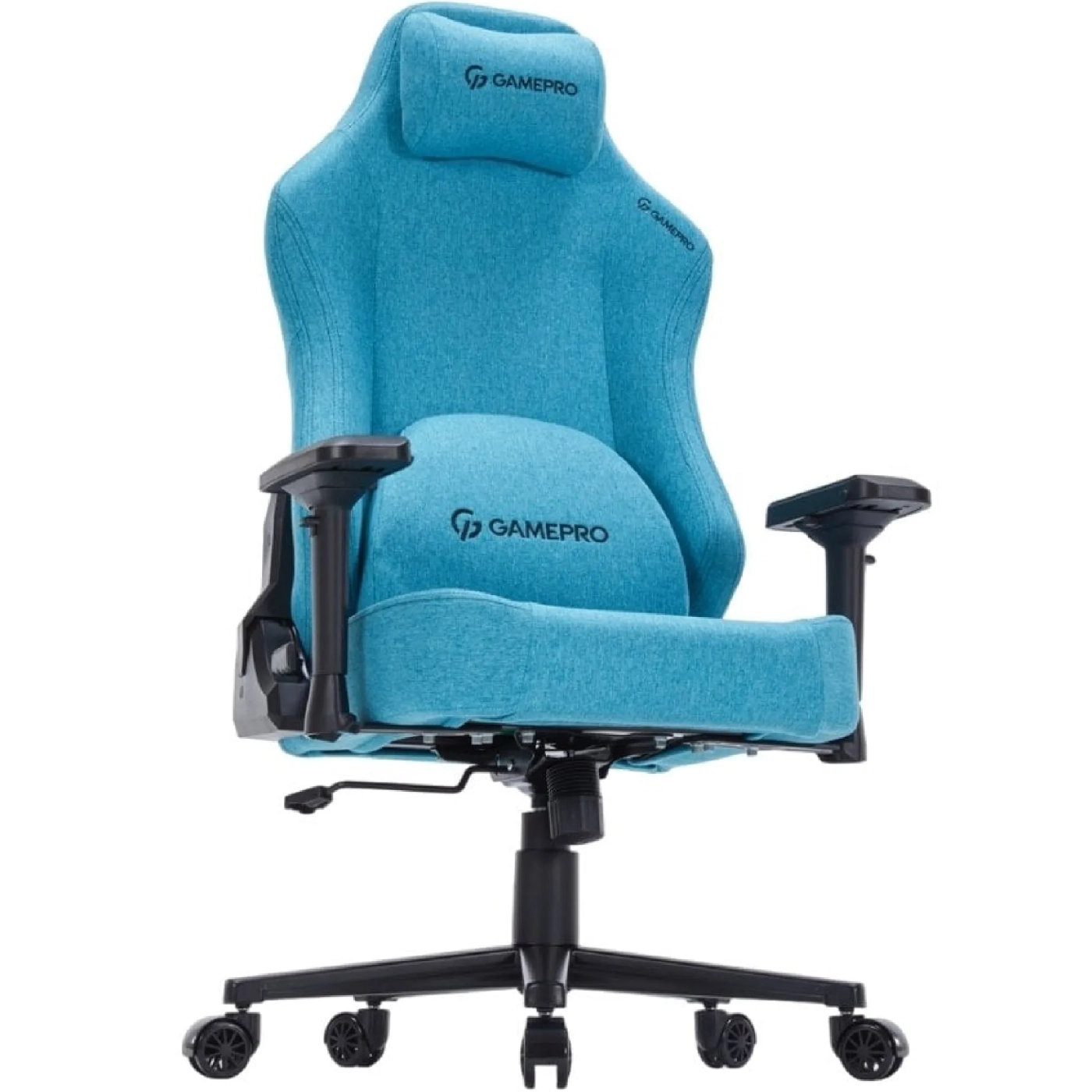 Купити Крісло для геймерів GamePro FGC750LB Fabric Light Blue - фото 4