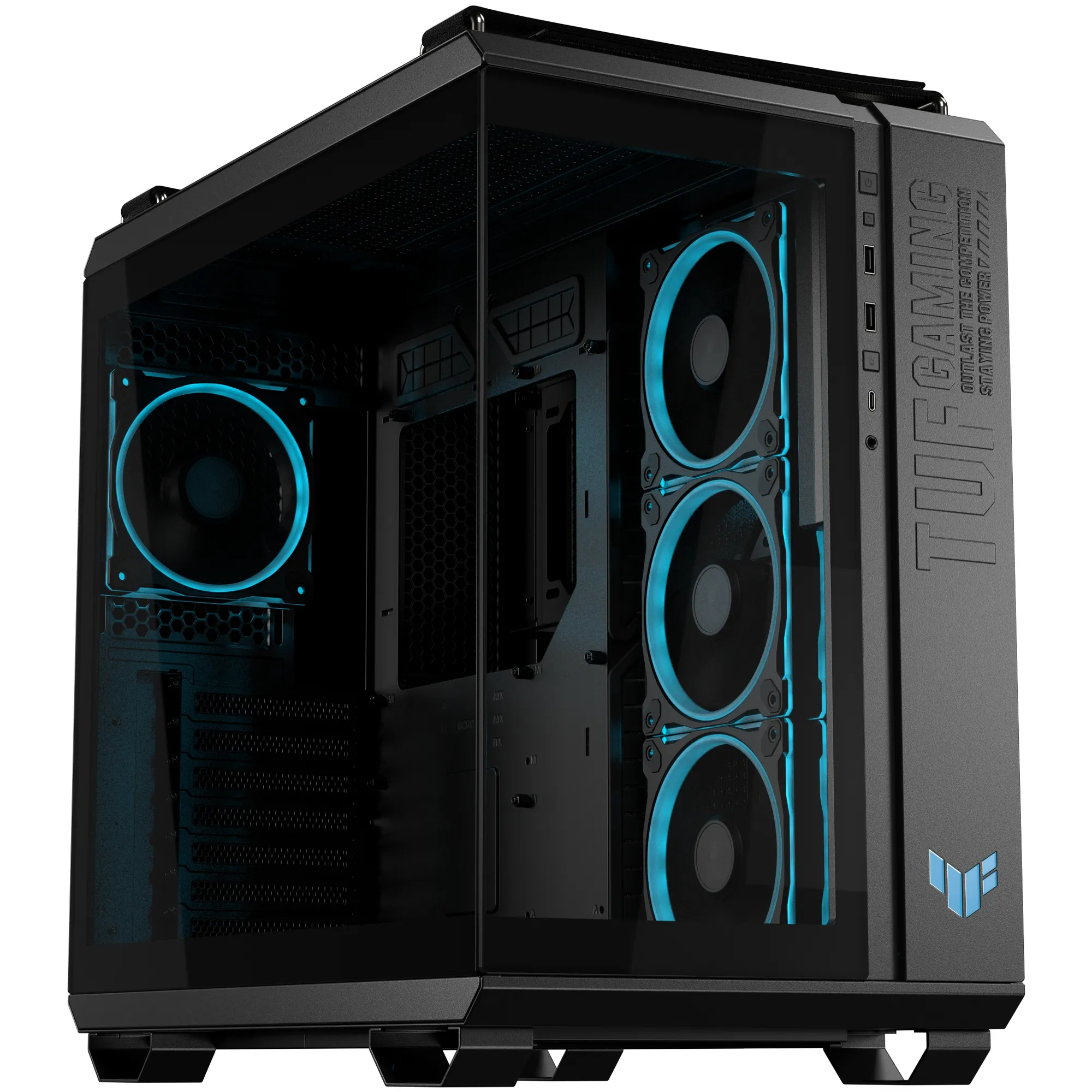 Купить Корпус Asus TUF Gaming GT502 Horizon ARGB Black (90DC0090-B19020) - фото 1