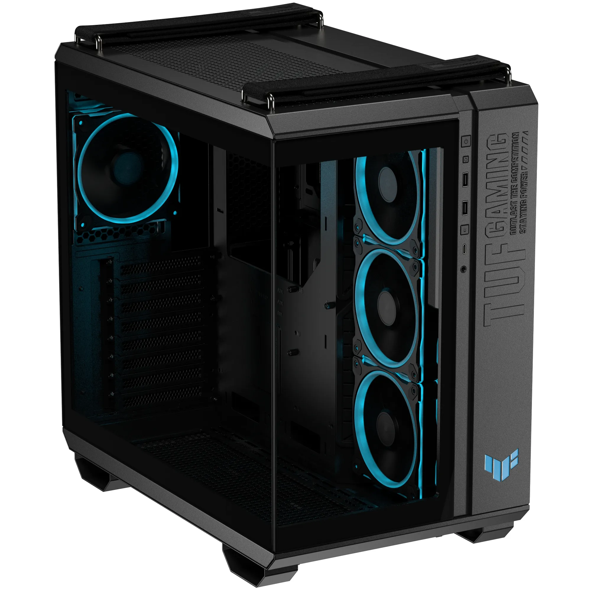Купить Корпус Asus TUF Gaming GT502 Horizon ARGB Black (90DC0090-B19020) - фото 6