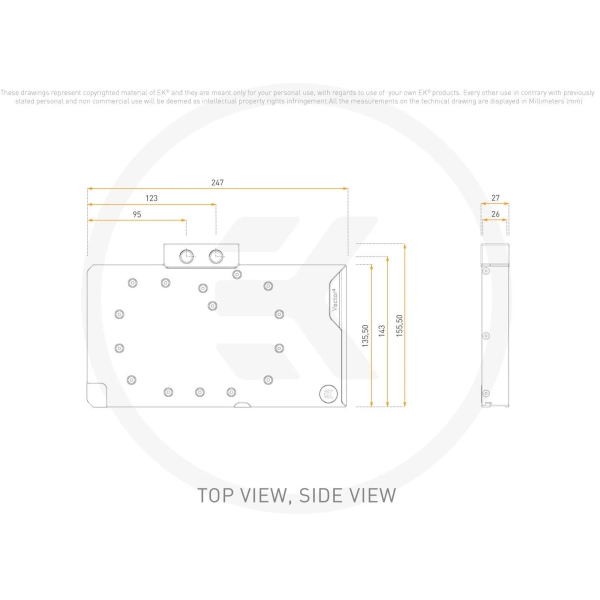 Купить Водоблок EKWB EK-Quantum Vector³ TUF RTX 5090 - Plexi (3831129901094) - фото 3