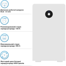 Купить Аккумуляторная батарея DEYE RW-F16 LiFePO4 LV 51.2V 314Ah 16kWh - фото 4