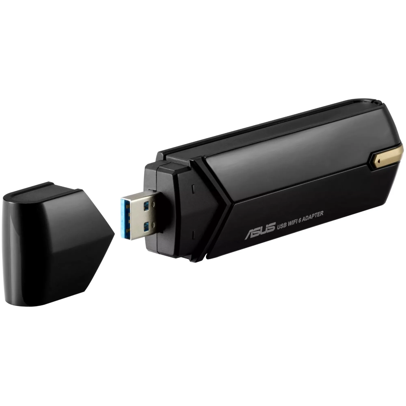 Купити WiFi-адаптер ASUS USB-AX56 + підставка (90IG06H0-MO0R00) - фото 3