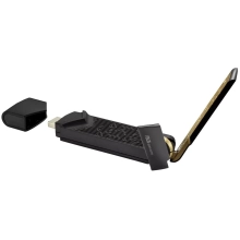 Купити WiFi-адаптер ASUS USB-AX56 + підставка (90IG06H0-MO0R00) - фото 5