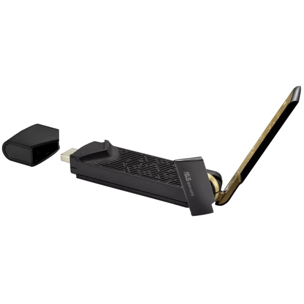 Купити WiFi-адаптер ASUS USB-AX56 + підставка (90IG06H0-MO0R00) - фото 5