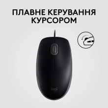 Купить Мышь Logitech B100 USB Black - фото 4