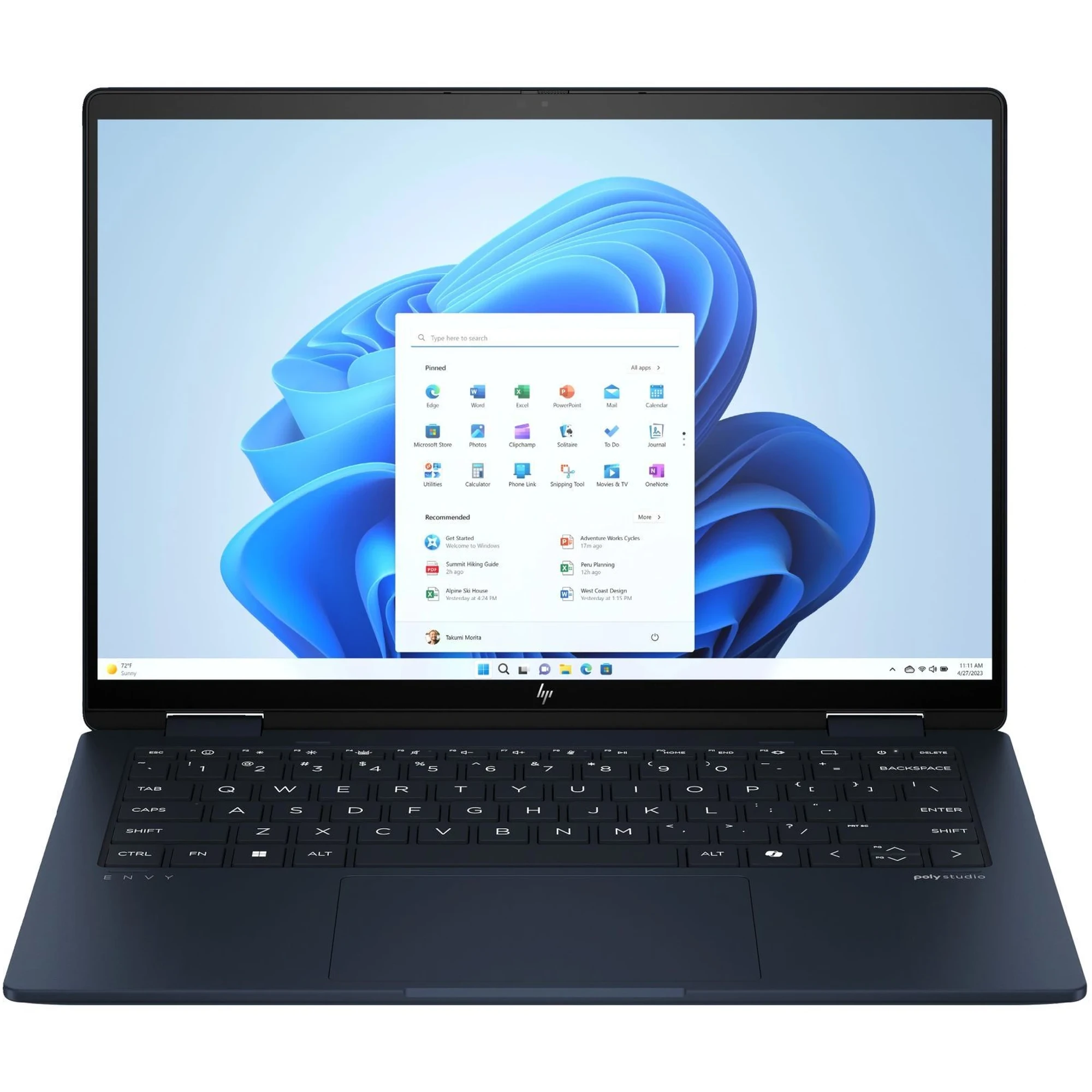 Купити Ноутбук HP Envy x360 14-fc0027ua (B9PC9EA) - фото 1