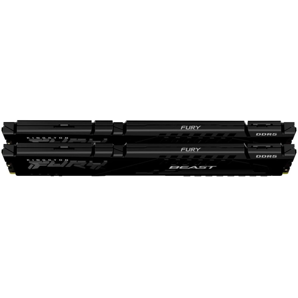 Купить Модуль памяти Kingston Fury Beast Black DDR5-6000 16GB (2x8GB) (KF560C30BBEK2-16) - фото 3
