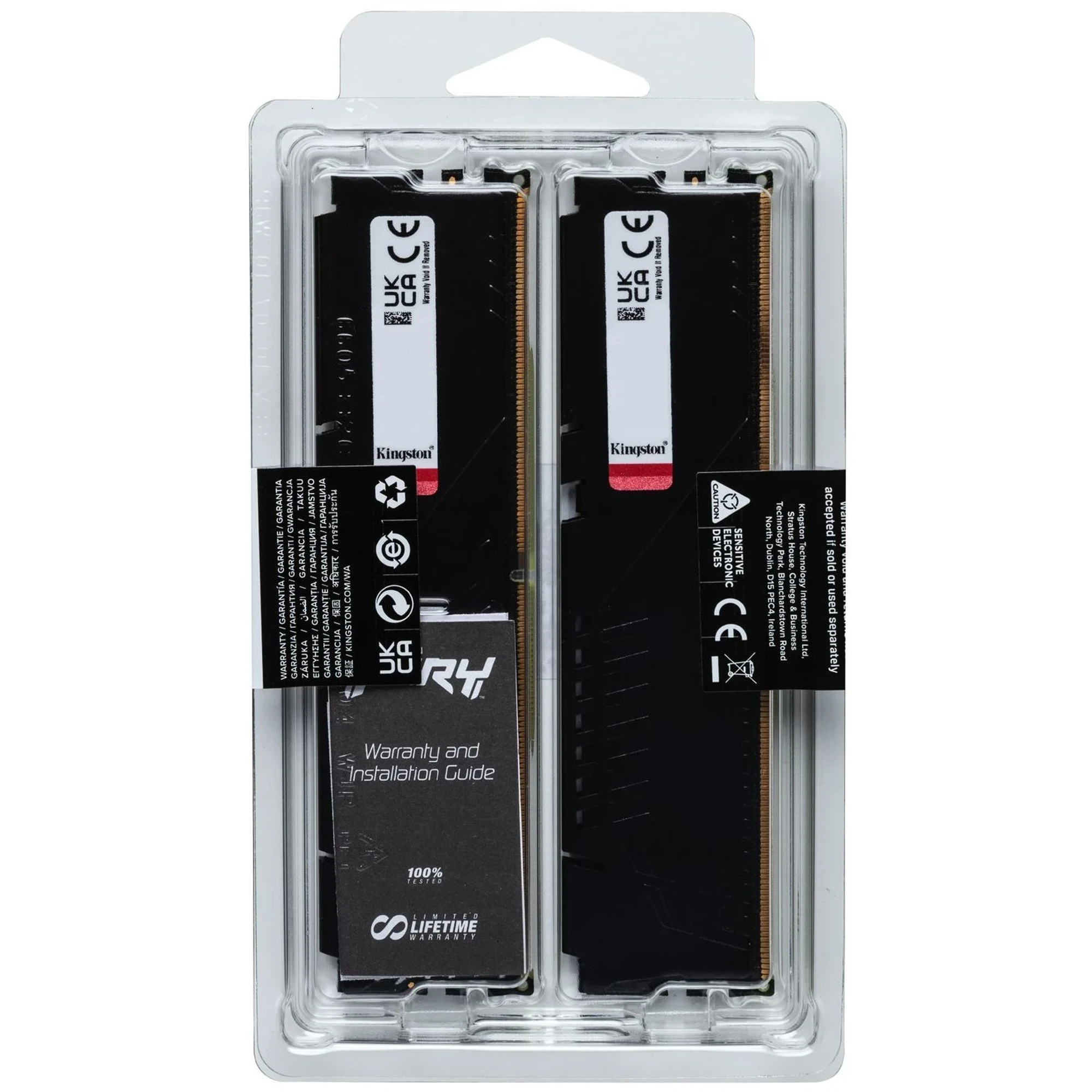 Купить Модуль памяти Kingston Fury Beast Black DDR5-5600 16GB (2x8GB) (KF556C36BBEK2-16) - фото 6