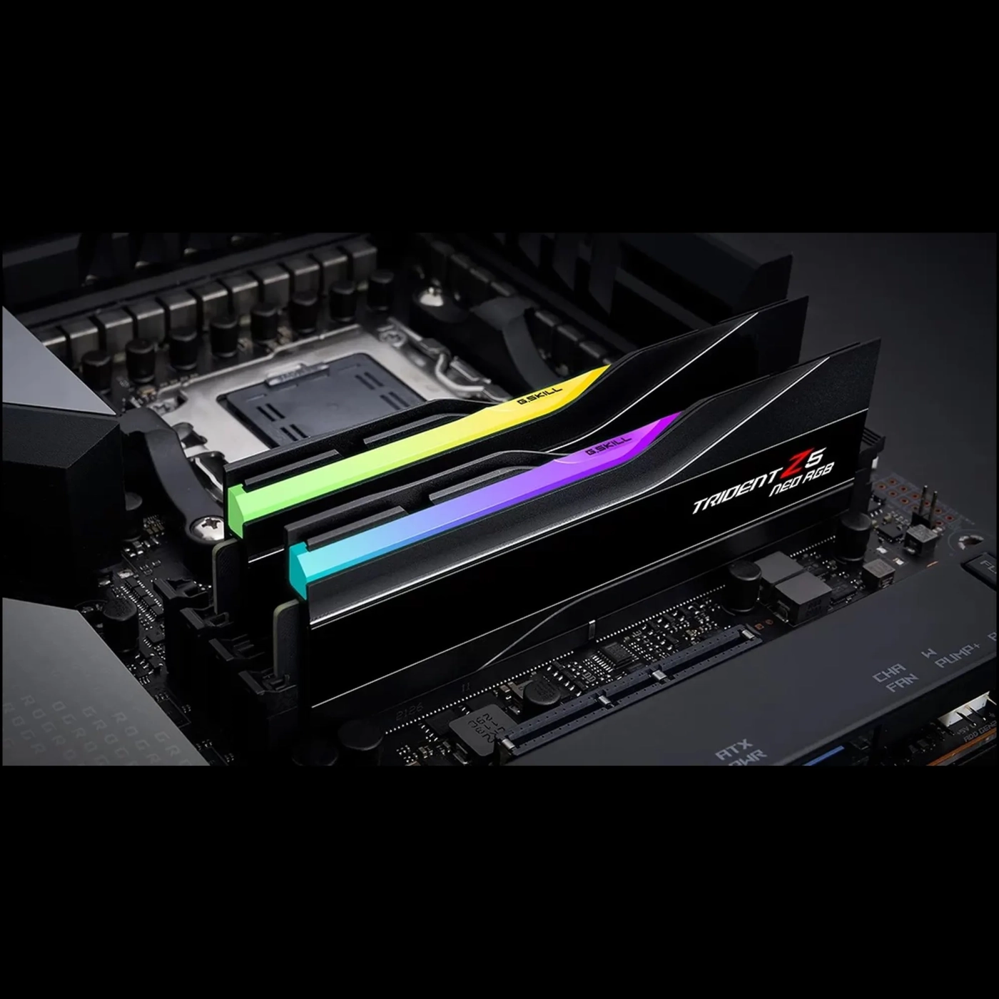 Купить Модуль памяти G.Skill Trident Z5 Neo RGB Black DDR5-8000 32GB (2x16GB) (F5-8000J3848H16GX2-TZ5NR) - фото 4