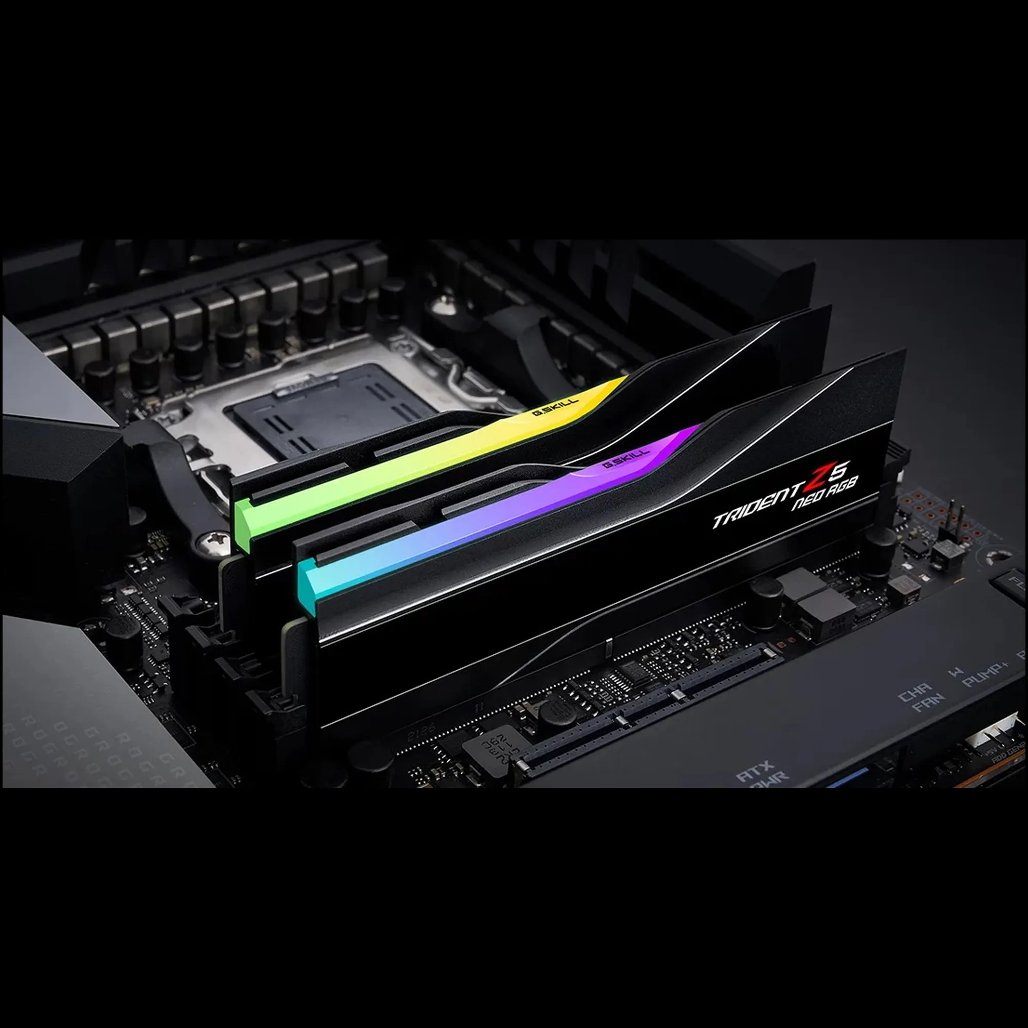Купить Модуль памяти G.Skill Trident Z5 Neo RGB Black DDR5-8000 32GB (2x16GB) (F5-8000J3848H16GX2-TZ5NR) - фото 4