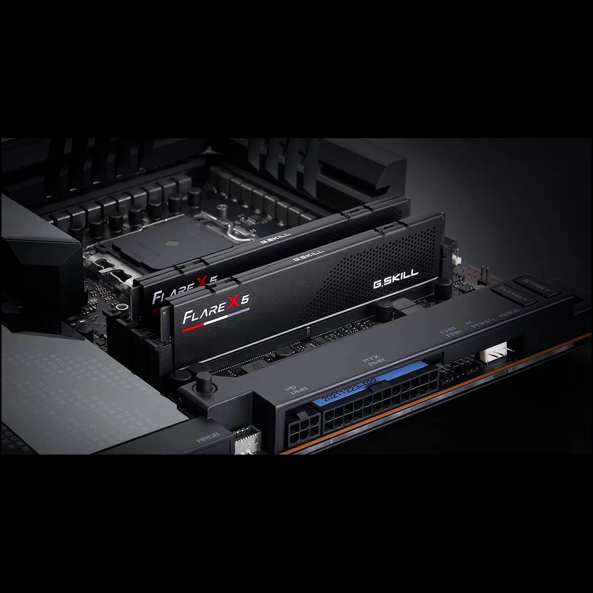 Купить Модуль памяти G.Skill Flare X5 Black DDR5-5200 32GB (2x16GB) (F5-5200J4040A16GX2-FX5) - фото 5