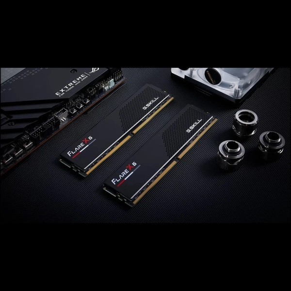 Купить Модуль памяти G.Skill Flare X5 Black DDR5-5200 32GB (2x16GB) (F5-5200J4040A16GX2-FX5) - фото 6