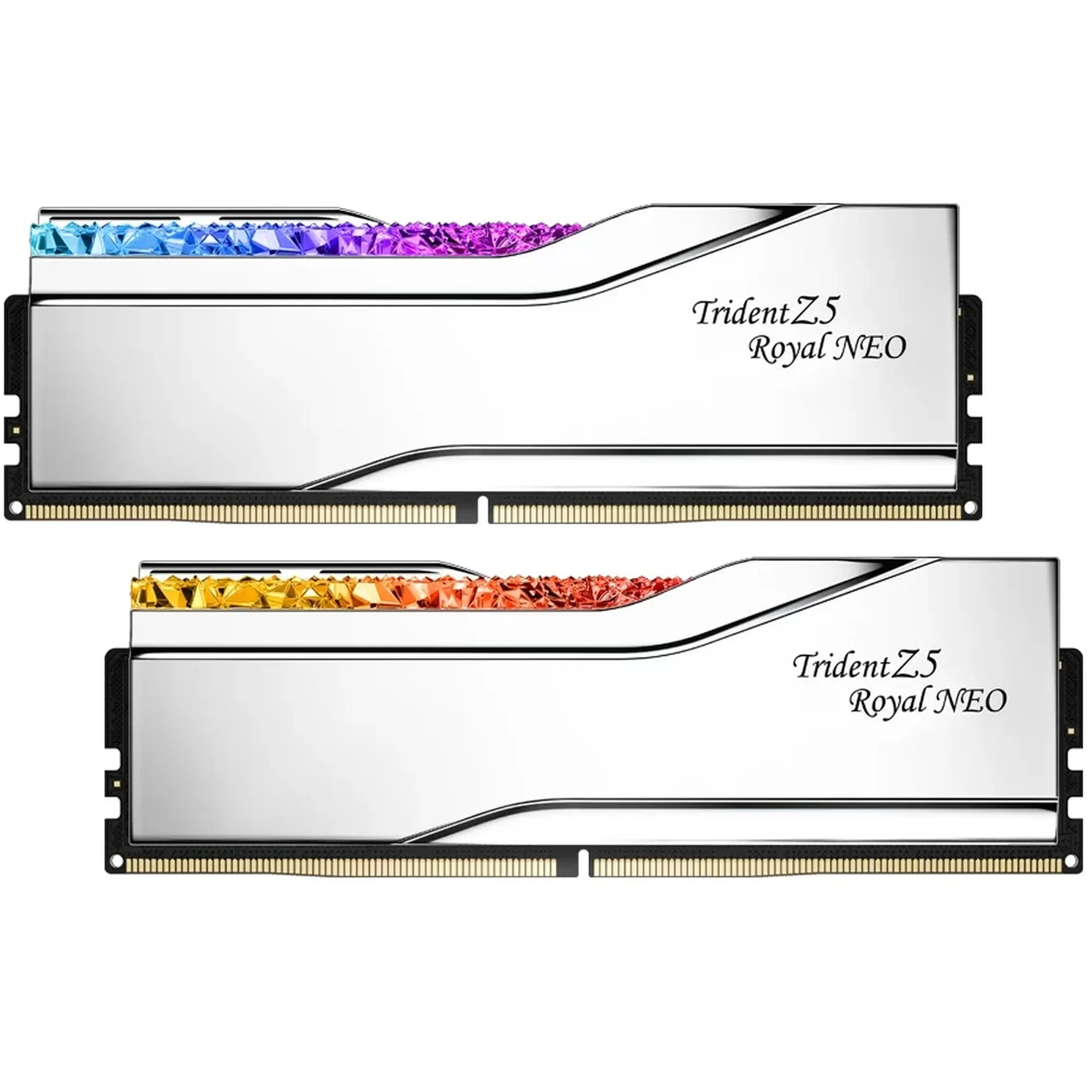 Купить Модуль памяти G.Skill Trident Z5 Royal Neo Silver DDR5-6000 32GB (2x16GB) (F5-6000J2636H16GX2-TR5NS) - фото 2