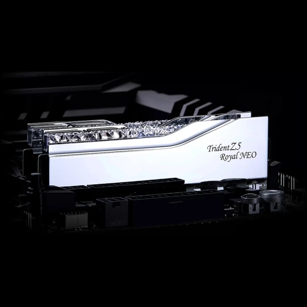 Купить Модуль памяти G.Skill Trident Z5 Royal Neo Silver DDR5-6000 32GB (2x16GB) (F5-6000J2636H16GX2-TR5NS) - фото 4
