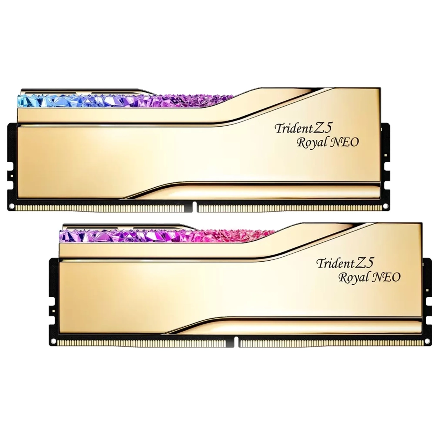 Купити Модуль пам'яті G.Skill Trident Z5 Royal Neo Gold DDR5-6000 64GB (2x32GB) (F5-6000J2636H32GX2-TR5NG) - фото 2