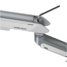 Купить Кронштейн Anda Seat Stealth PRO II White Gray (AD-W-A9-1S-FW) - фото 9