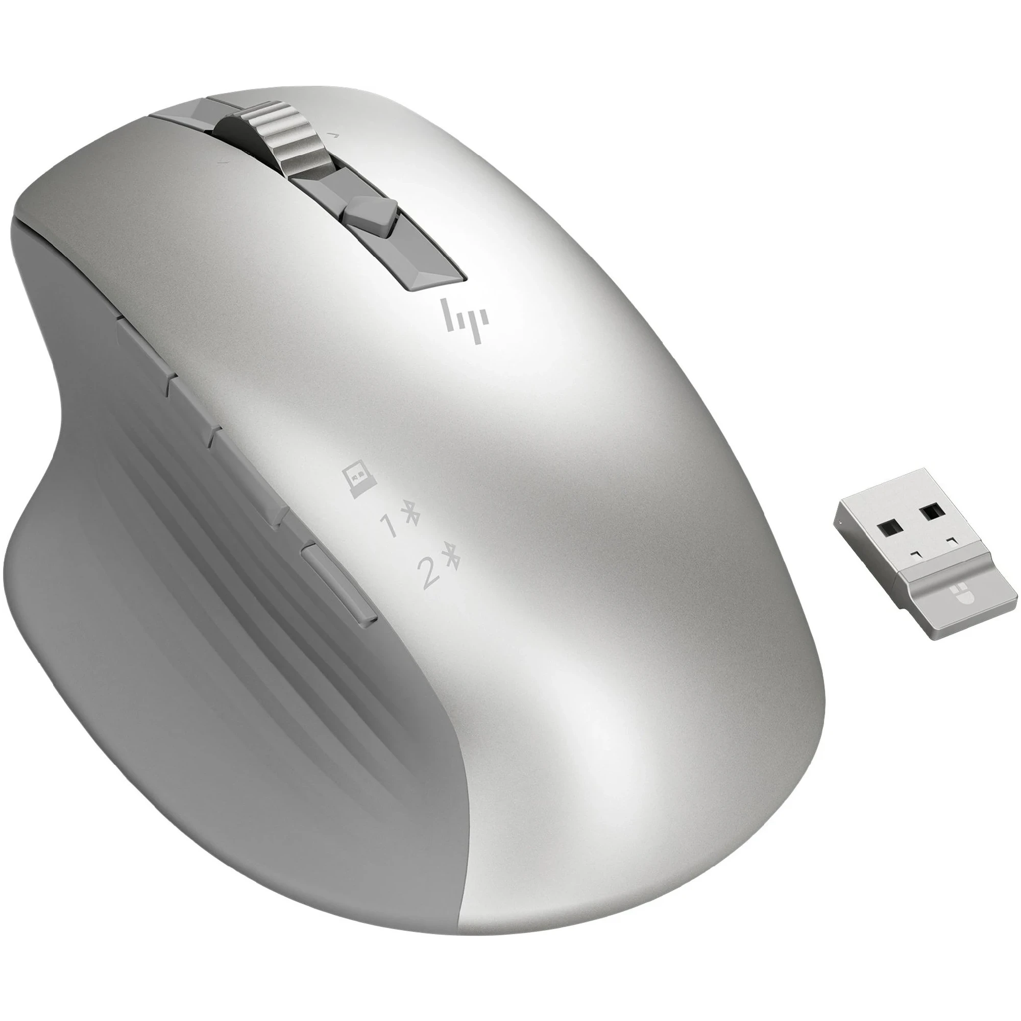 Купить Мышь HP 930 Creator Wireless/Bluetooth Silver (1D0K9AA) - фото 4