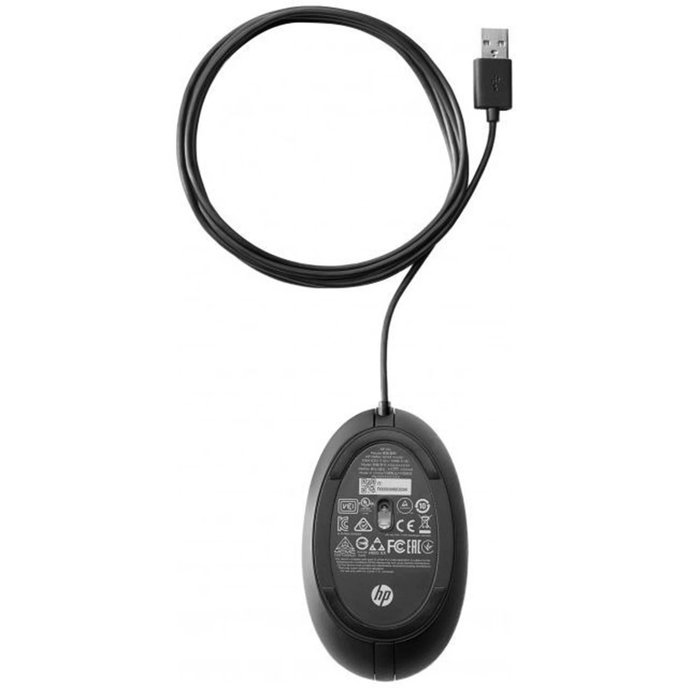 Купить Мышь HP Wired Desktop 320M USB Black (9VA80AA) - фото 5