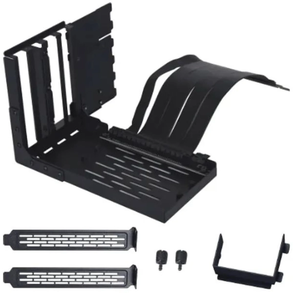 Купить Вертикальный держатель видеокарты (Брекет) Lian Li Vertical GPU Bracket Kit Black (G89.VG4-4-V2X.00) - фото 2