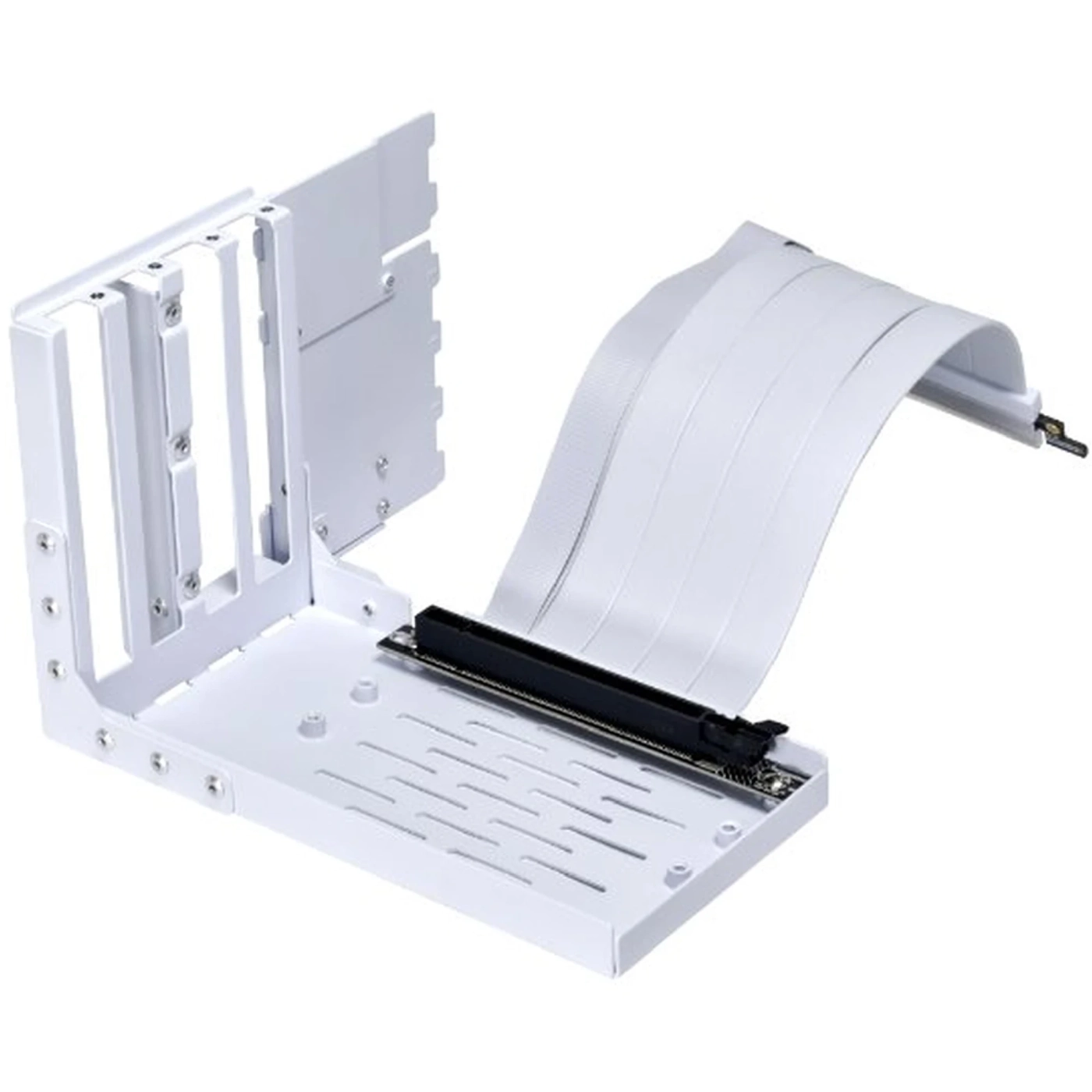 Купить Вертикальный держатель видеокарты (Брекет) Lian Li Vertical GPU Bracket Kit White (G89.VG4-4-V2W.00) - фото 1
