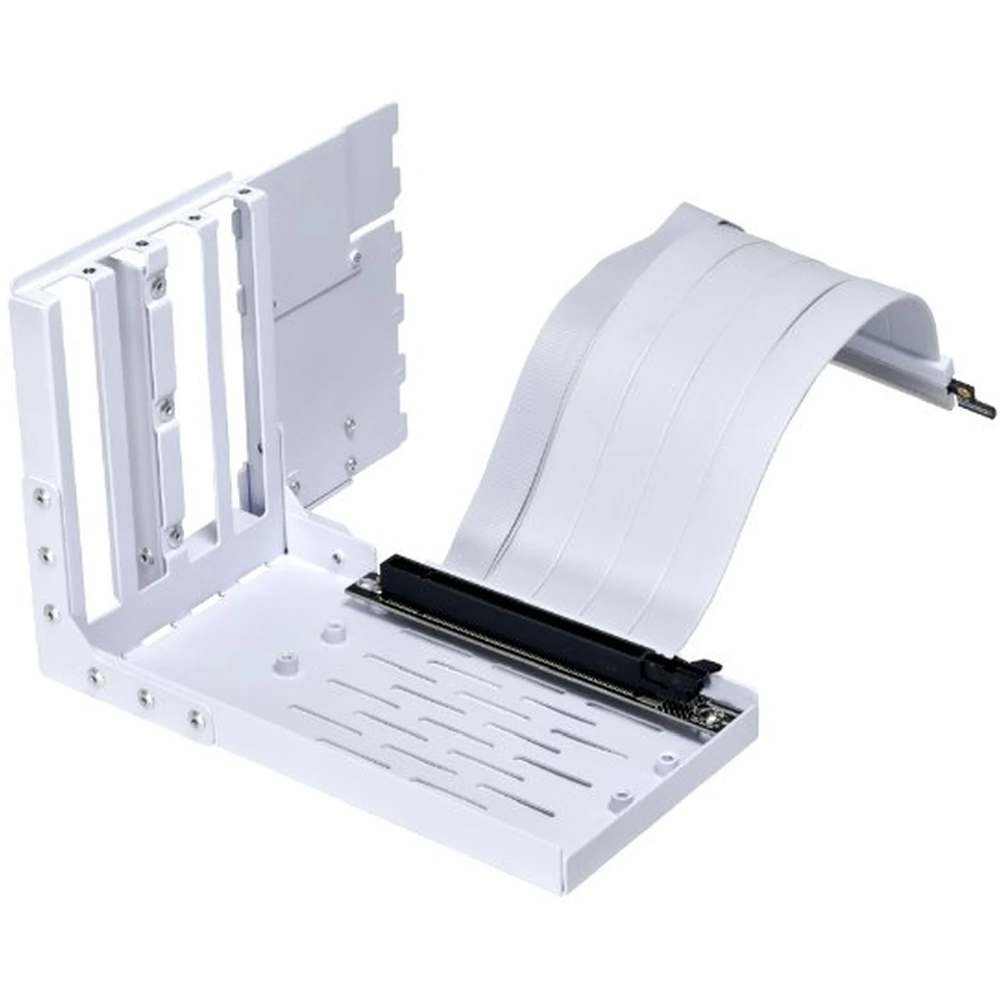Купить Вертикальный держатель видеокарты (Брекет) Lian Li Vertical GPU Bracket Kit White (G89.VG4-4-V2W.00) - фото 1