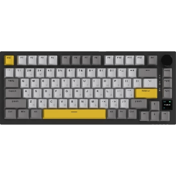 Купити Клавіатура Ajazz AK820 Pro RGB Flying Fish Switch Wireless With Screen (AK820PRO-FF-BGY) - фото 1