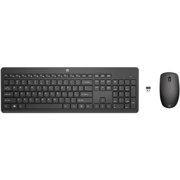 Купить Комплект клавиатура и мышь HP 230 Wireless Black (18H24AA) - фото 1