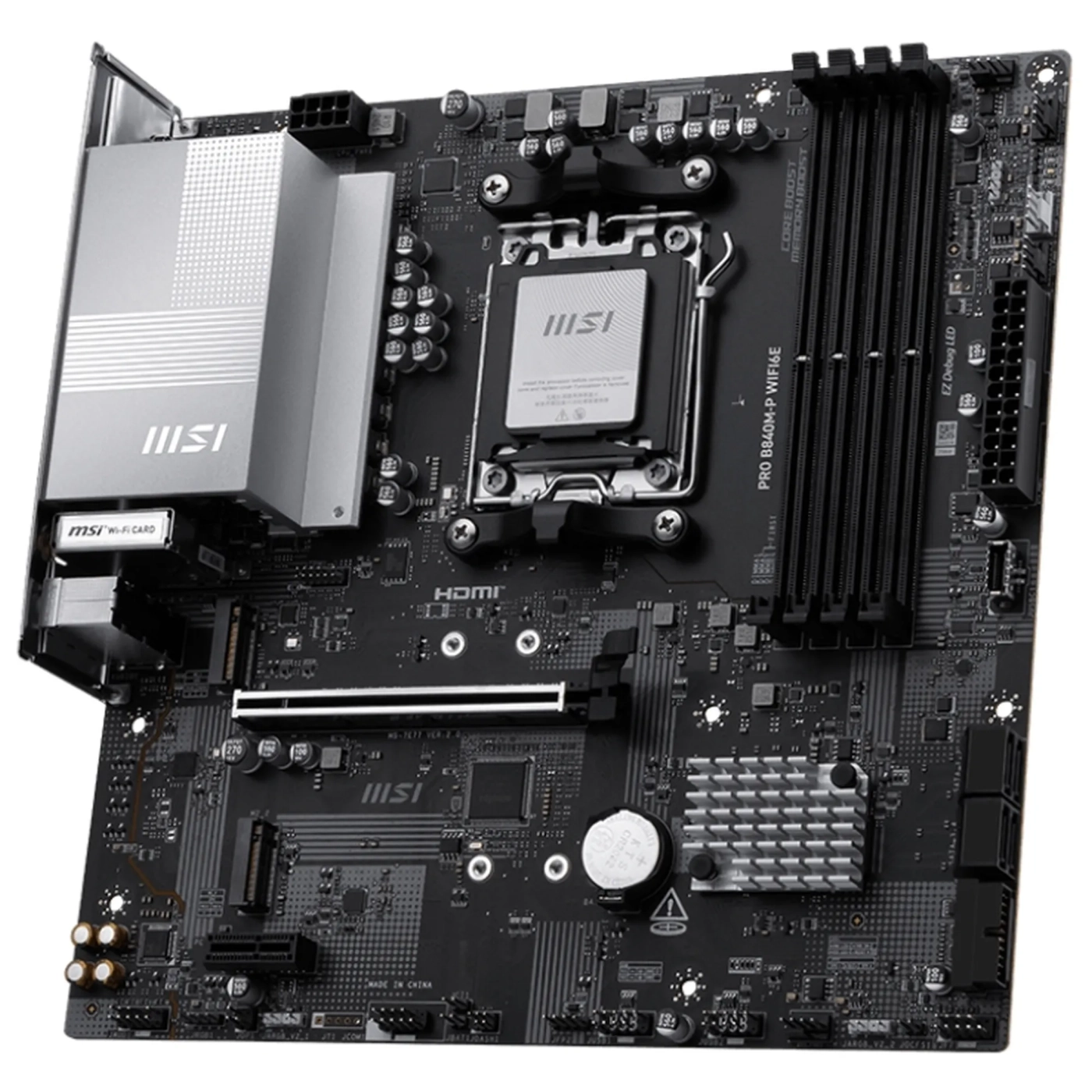 Купить Материнская плата MSI Pro B840M-P WiFi6E - фото 3
