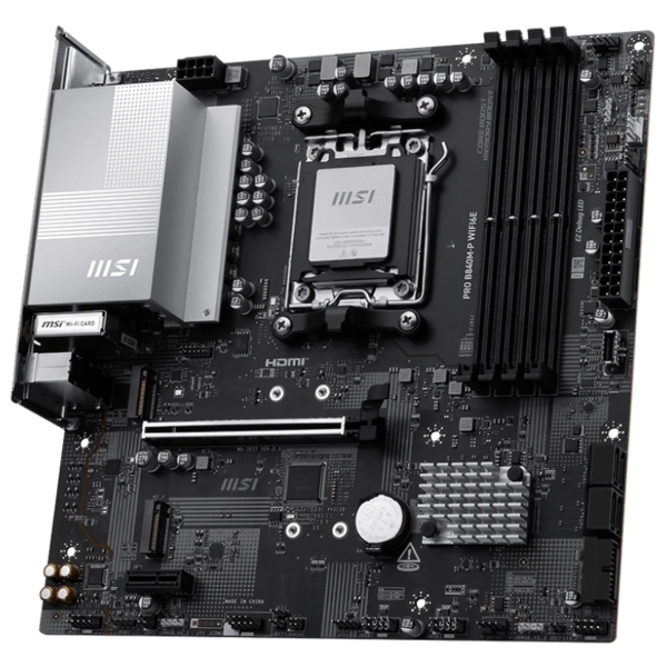 Купить Материнская плата MSI Pro B840M-P WiFi6E - фото 3