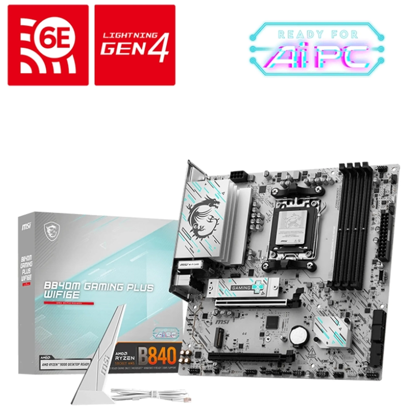 Купить Материнская плата MSI B840M Gaming Plus WiFi6E - фото 2