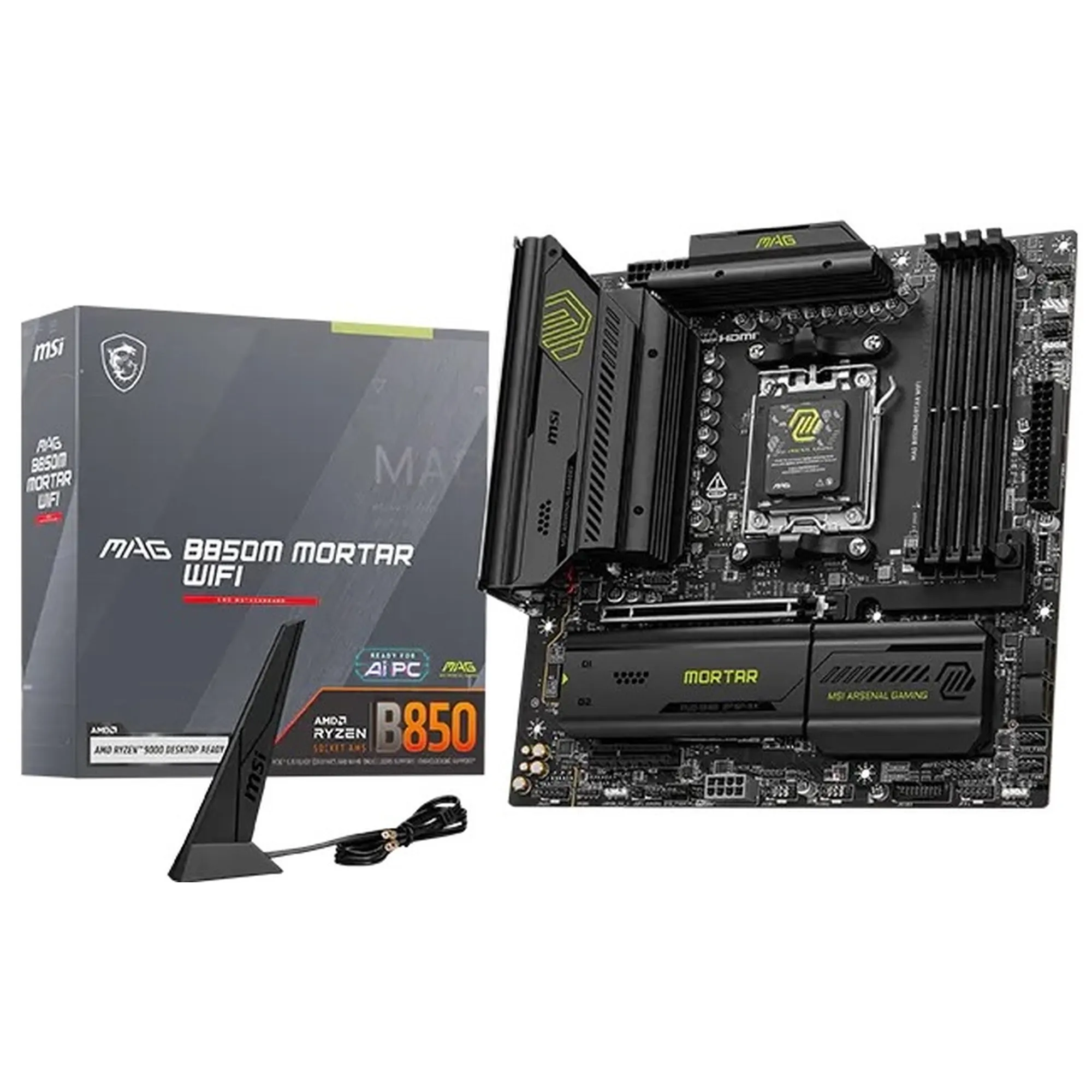 Купить Материнская плата MSI MAG B850M Mortar WiFi - фото 1