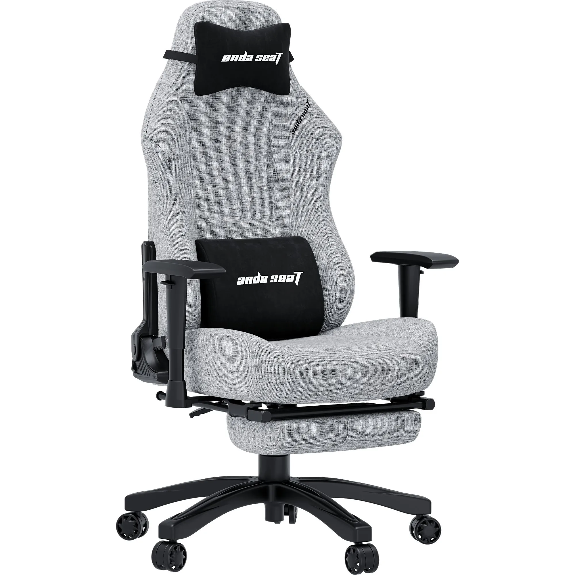 Купити Крісло для геймерів Anda Seat Luna Pro Gray Fabric Size L (AD18T-44-G-F) - фото 3