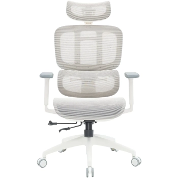 Купить Кресло офисное Officepro Skyline OC680-W-LG-LG White/Light Gray - фото 1