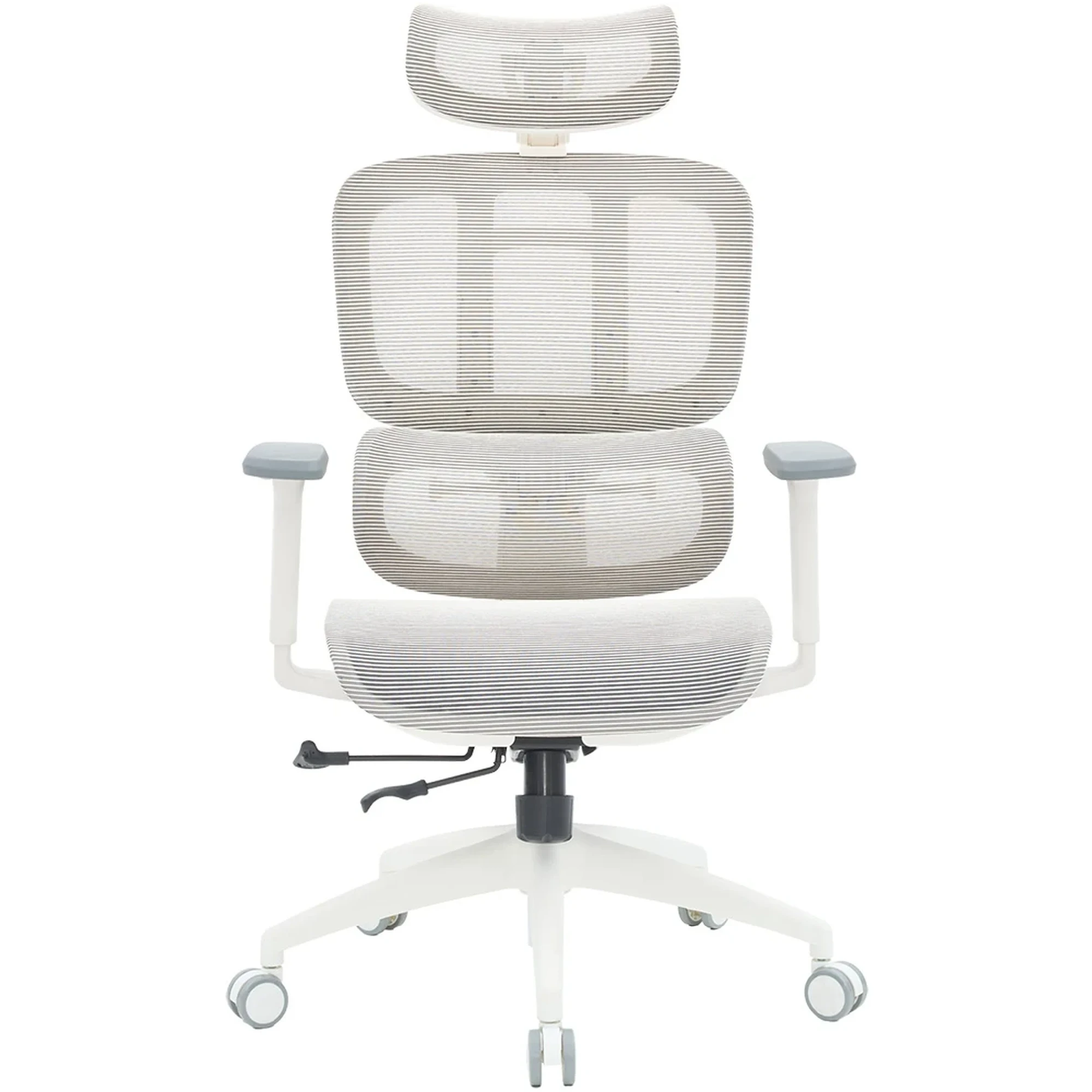 Купить Кресло офисное Officepro Skyline OC680-W-LG-LG White/Light Gray - фото 1