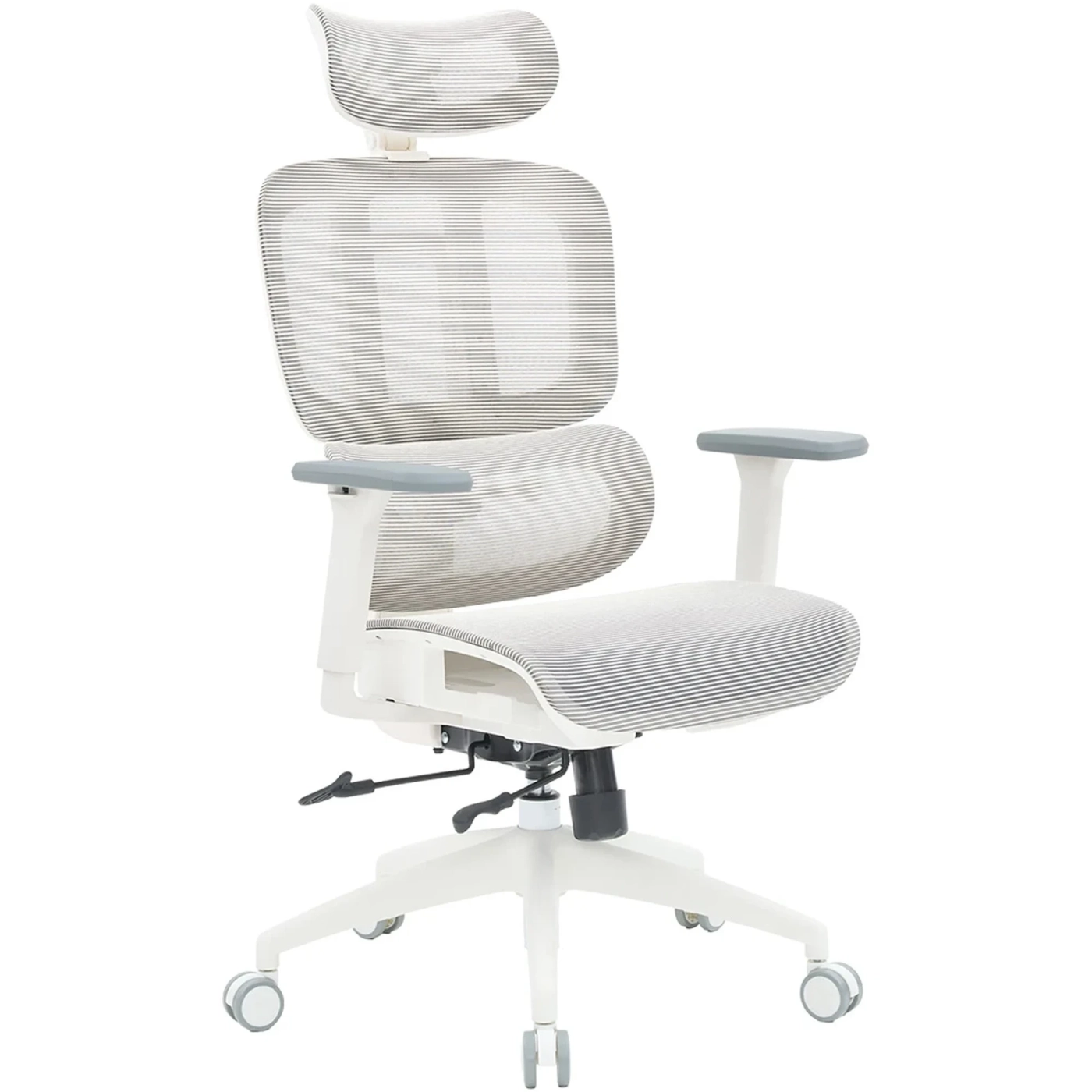 Купить Кресло офисное Officepro Skyline OC680-W-LG-LG White/Light Gray - фото 2