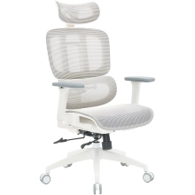 Купить Кресло офисное Officepro Skyline OC680-W-LG-LG White/Light Gray - фото 2
