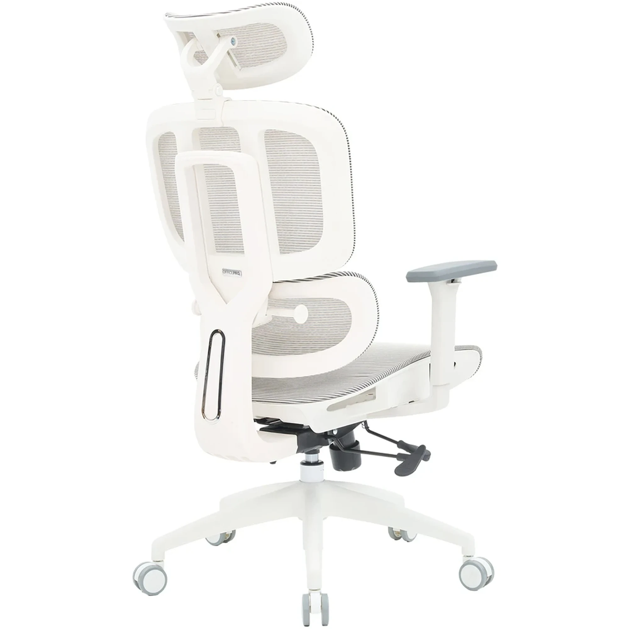 Купить Кресло офисное Officepro Skyline OC680-W-LG-LG White/Light Gray - фото 5