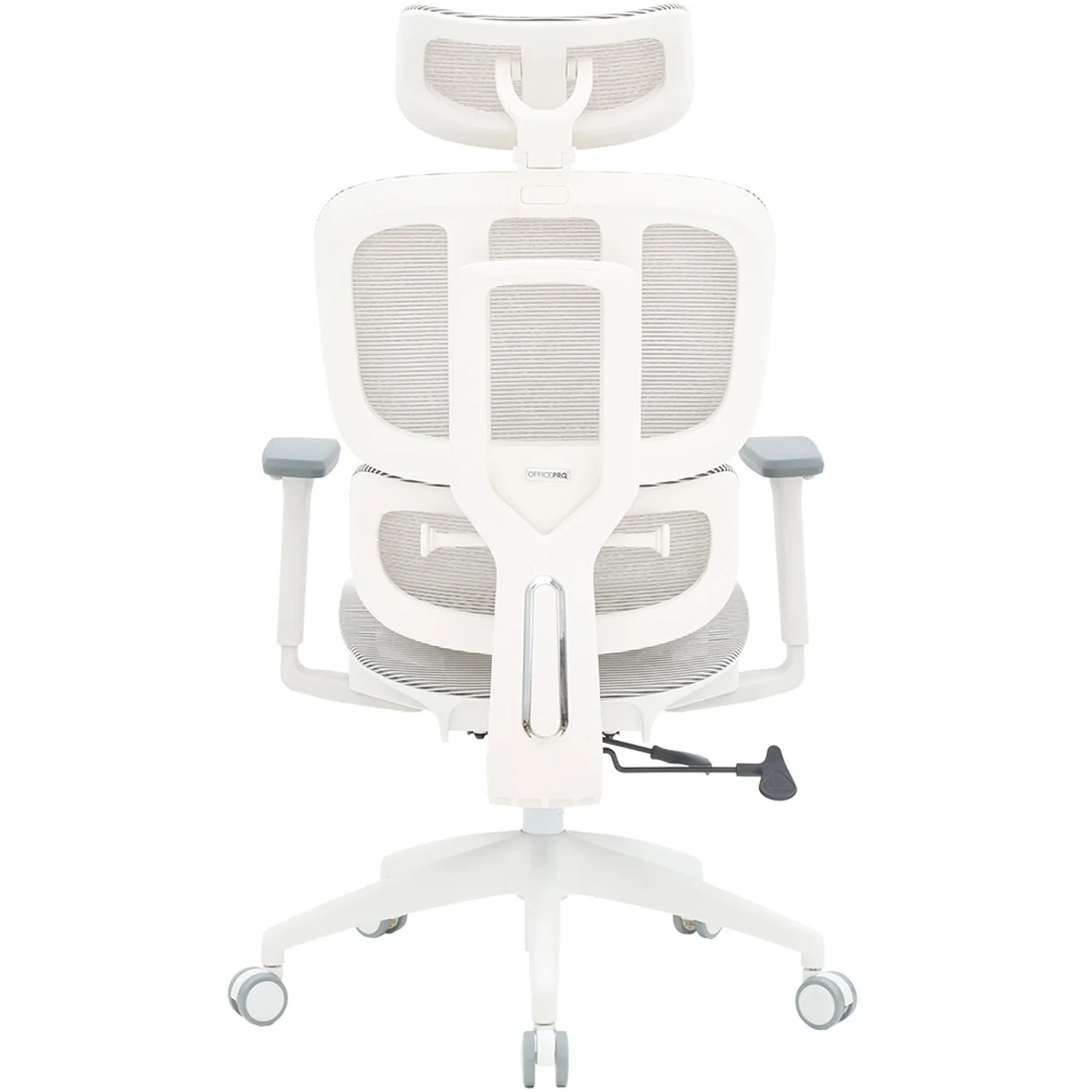 Купить Кресло офисное Officepro Skyline OC680-W-LG-LG White/Light Gray - фото 6