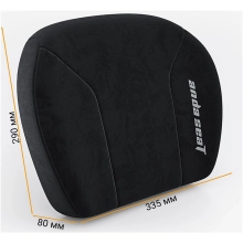 Купить Подушка для игрового кресла Anda Seat Novis Lumbar Pillow Black Size L (AC-YZ-AD23L-B-F-J) - фото 4